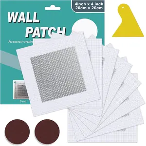 * Auto-adesivo Alumínio Fibra De Vidro Dry Wall Repair Patch Kit Drywall Repair Wall Patch