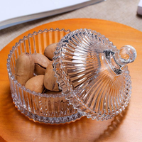Vente en gros de verrerie Fashion Factory, personnalisable : Pot à bonbons 100 ml de qualité alimentaire, Vaisselle, Pot de rangement pour chocolat et cuisine, Pot à bougies avec couvercle