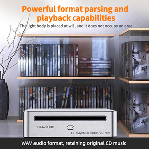 Lecteur de CD <span class=keywords><strong>DVD</strong></span> de voiture haute fidélité externe Portable pour PC maison voiture TV STB lecteur numérique tablette avec USB - Product Image 4