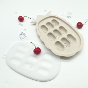 Bac <span class=keywords><strong>à</strong></span> glaçons en silicone pour aliments complémentaires pour bébé, bac <span class=keywords><strong>à</strong></span> sucettes, bac <span class=keywords><strong>à</strong></span> lait maternel pour préparation maison - Product Image 5