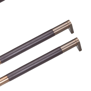 Poignée de porte moderne à double ouverture en alliage <span class=keywords><strong>d</strong></span>'<span class=keywords><strong>aluminium</strong></span> massif pour portes en bois, portes vitrées, chambres <span class=keywords><strong>d</strong></span>'hôtel, appartements et villas - Product Image 5