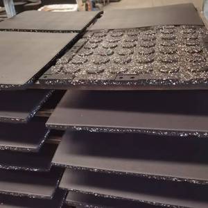 Piastrelle in gomma balistica EPDM spesse 15mm piastre antiproiettile per poligono di tiro per palestra - Product Image 4