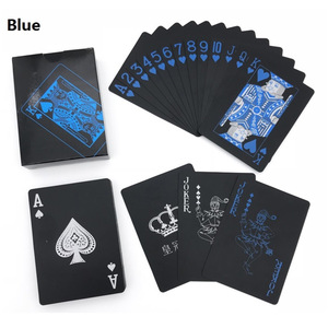 Naipes de Plástico Negro Impermeables para Juegos de Mesa Familiares, Material de PVC, <span class=keywords><strong>Solitario</strong></span>, 62x87mm, 1 Pieza, Flying Art Normal - Product Image 4