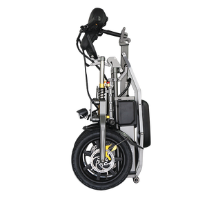 Bicicleta eléctrica plegable de 3 ruedas para adultos y niños, neumático ancho de 14 pulgadas, portátil y rápido, para ciclismo de montaña - Product Image 4