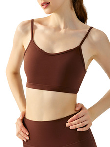 Reggiseno sportivo elastico alla moda di nuovo Design con bellissimo gilet da Yoga da ragazza Sexy e reggiseno Fitness realizzato in Spandex - Product Image 3