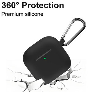 Custom Logo Oranje Siliconen Beschermhoes Voor Airpods Gen 4 2024 - Product Image 3