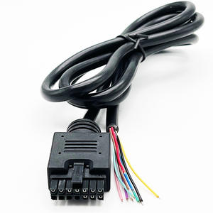 MX3.0节距14引脚2X7P配置镀金注塑包复成型端子电线卡扣式VW-1阻燃剂 - Product Image 2