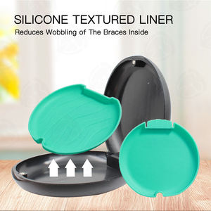 حالة مخصصة TPE Retainer متينة <span class=keywords><strong>Denture</strong></span> للعناية بالأسنان اليومية محمولة ومتعددة الاستخدامات - Product Image 5