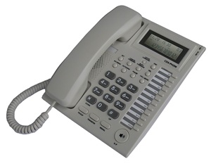 هاتف مكتبي سلكي من بانا سونيك، هاتف أرضي بشاشة عرض هوية المتصل للمنزل والمكتب والفندق والمطعم، سهل التركيب - Product Image 5