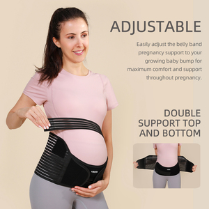 VBOSI 8152 <span class=keywords><strong>Ceinture</strong></span> de Maternité pour la Grossesse Soulage les Douleurs Dorsales et Pelviennes Réduit le Relâchement du Ventre - Product Image 4