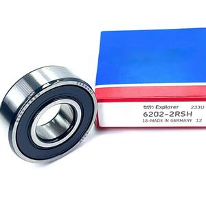 Roulements à billes à gorge profonde à simple rangée, à étanchéité ouverte, 6200 6201 6202 6203 6306 2Z 2RSH, acier à rouleaux d'origine, pour skateboards et vélos - Product Image 3
