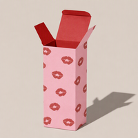 Boîte de luxe personnalisée avec logo, emballage cosmétique personnalisé, emballages pour petites entreprises, boîte à gloss à lèvres de provenance durable