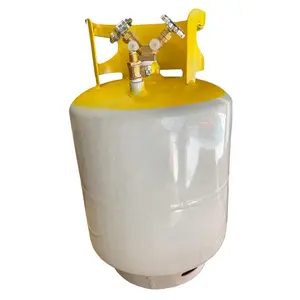 R410A Refrigerant gas Recovery Cylinder tank 30lbs 50lbs with pressure vessel licensing and certification