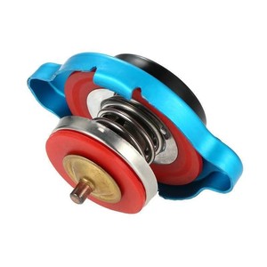 Tapa Universal para Tanque de Agua de Excavadora, de Aleación de Aluminio, Tamaño Mediano, para Motor Diésel, Reemplazo de Caja de Sensor, Reparación, Azul Cielo D1803 - Product Image 2