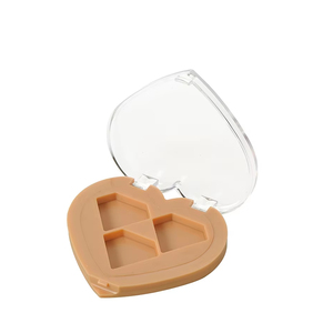 Tim Nhựa mỹ phẩm Eyeshadow bao bì 2 màu Blush tim nhìn trang điểm trường hợp - Product Image 2