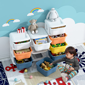 Storage Cabinet Toy Nafenai Plastic Drawer Type Storage Cabinet With Colorful Storage Boxes For Children's Room Toy Storage Cabinet