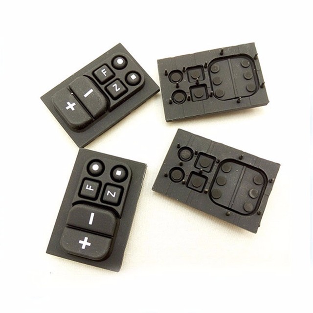 OEM Conductive Silicone Button Waterproof Durable Rubber Keypad with Laser Etching Embossed Keys for Handheld Instruments