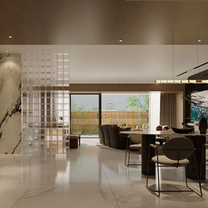 Nexus Design d'Interni Moderno e Minimalista di Lusso, Rendering <span class=keywords><strong>3D</strong></span>, Villa Elegante ed Ecologica, Soggiorno Architettonico - Product Image 1