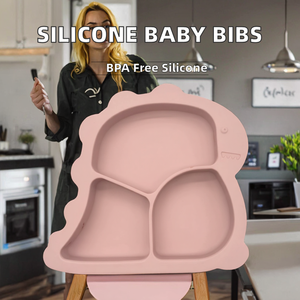 Baberos de Silicona Ecológicos con Dibujos Animados para Bebés y Niños Pequeños de 0 a 12 Meses, Ajustables, Libres de BPA e Impermeables, 2026 - Product Image 2