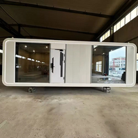 Maison conteneur familiale de qualité supérieure, maison préfabriquée très vendue, capsule spatiale démontable ou assemblée