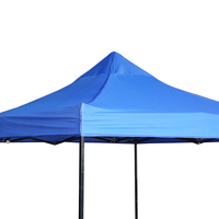 Tente publicitaire d'extérieur à quatre coins, auvent à quatre pieds, auvent télescopique pop-up, auvent carré pliable, abri de pluie, parapluie