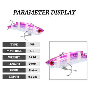 Offshore snodato Bait Fishing Small Lucky Craft realistico Spook Trout Spoon Long Casting legname Soft Vibe Casting Trolling Lure - Product Image 4