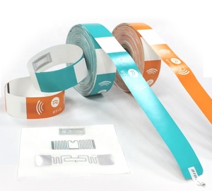 Pulsera de Papel Desechable RFID con NFC para Control de Acceso a Eventos, Precio de Fábrica - Product Image 5