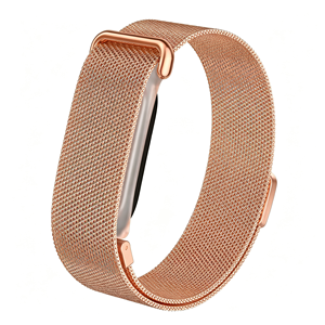 สายนาฬิกาโลหะสแตนเลสสตีลขนาด 18 มม. สำหรับ Google Fitbit Air สายรัดข้อมือทดแทน - Product Image 3
