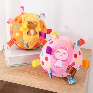 犬用耐久性のあるチュートイ犬用ゴールデンレトリバービションテディセルフエンターテインメントガジェット弾性ぬいぐるみきしむボールペット - Product Image 2