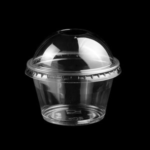 Venta al por mayor desechable 60ML transparente <span class=keywords><strong>PP</strong></span> vaso de plástico duro moderno 2 Oz-62mm grado alimenticio ecológico con tapa contenedores de almacenamiento - Product Image 1