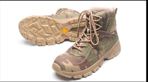 Bottes tactiques de combat à lacets TSB104 pour l'extérieur, fabriquées sur mesure, couleur camouflage - Product Image 4