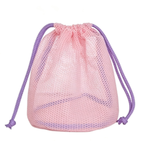 Sac de rangement pour maquillage d'extérieur personnalisé, en polyester coloré, avec cordon de serrage, pour tapis de plage - Product Image 3