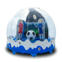 Tente de fête gonflable utilisée pour maison de rebond de bonbons Globe tente à bulles transparente à vendre