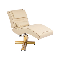 Nouveau lit de massage facial en S de qualité supérieure 2026 avec appui-tête, idéal pour tatouage et extension de cils, dossier réglable en hauteur par pompe hydraulique