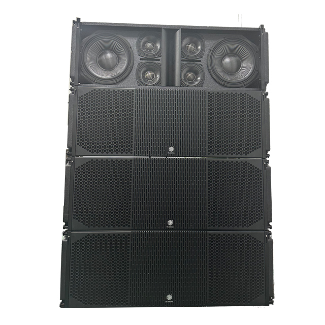 Dual 12-inch Linear Array Speaker System Large Outdoor Array Speaker High-power Linear Array Sound System