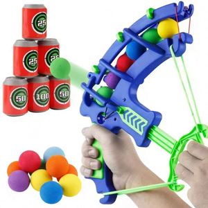 En gros Jouets de tir pour enfants : Arc, Flèche, Lance-pierre, Boule en mousse EVA, Cible, Seau, Étiquette, pour lancer en intérieur et extérieur - Product Image 4