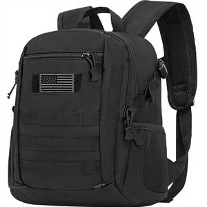 กระเป๋าเป้สะพายหลังเดนิมขนาดเล็กพิเศษ 10L/20L รุ่น Factory Tactical พร้อมซิปปิด MOLLE สำหรับใช้ในชีวิตประจำวัน ใส่อุปกรณ์ต่างๆ สำหรับตั้งแคมป์ และมีแผ่นแปะ - Product Image 1