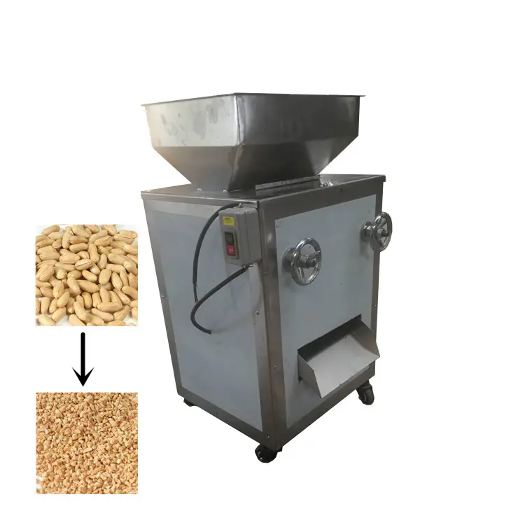 OC-QS200 Автоматическая электрическая промышленная машина для измельчения орехов макадамии, кешью, арахиса, миндаля