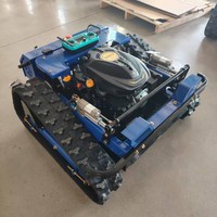 Petit outil de jardin automoteur pour tondeuse à gazon automatique avec moteur à rotation zéro à télécommande-Nouvelle condition pour robot de coupe d'herbe