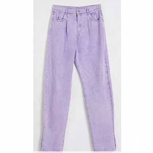 2025 primavera y otoño nuevos pantalones vaqueros personalizados tendencia de moda para hombres pantalones vaqueros rectos lavados delgados estampados - Product Image 1