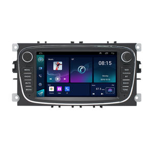 Autoradio Android 2G 32 avec Carplay sans fil, GPS pour <span class=keywords><strong>Ford</strong></span> Focus Mondeo Galaxy <span class=keywords><strong>Kuga</strong></span> C-MAX S-MAX, écran tactile, vidéo, stéréo 7 pouces - Product Image 1