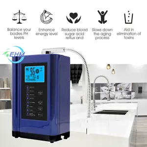 Alkaline Water Ionisator Machine , Kangen Water Filtratie Systeem Voor Thuis, Produceert Ph 3.5-10.5 Zuur Alkalisch Water