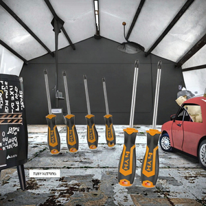 Wholesale OEM <strong>Custom</strong> Industrial Grade Chrome Finish Plastic <strong>Handle</strong> Multi-Functional Crv Ph <strong>Screwdriver</strong> Bit Set - Product Image 5