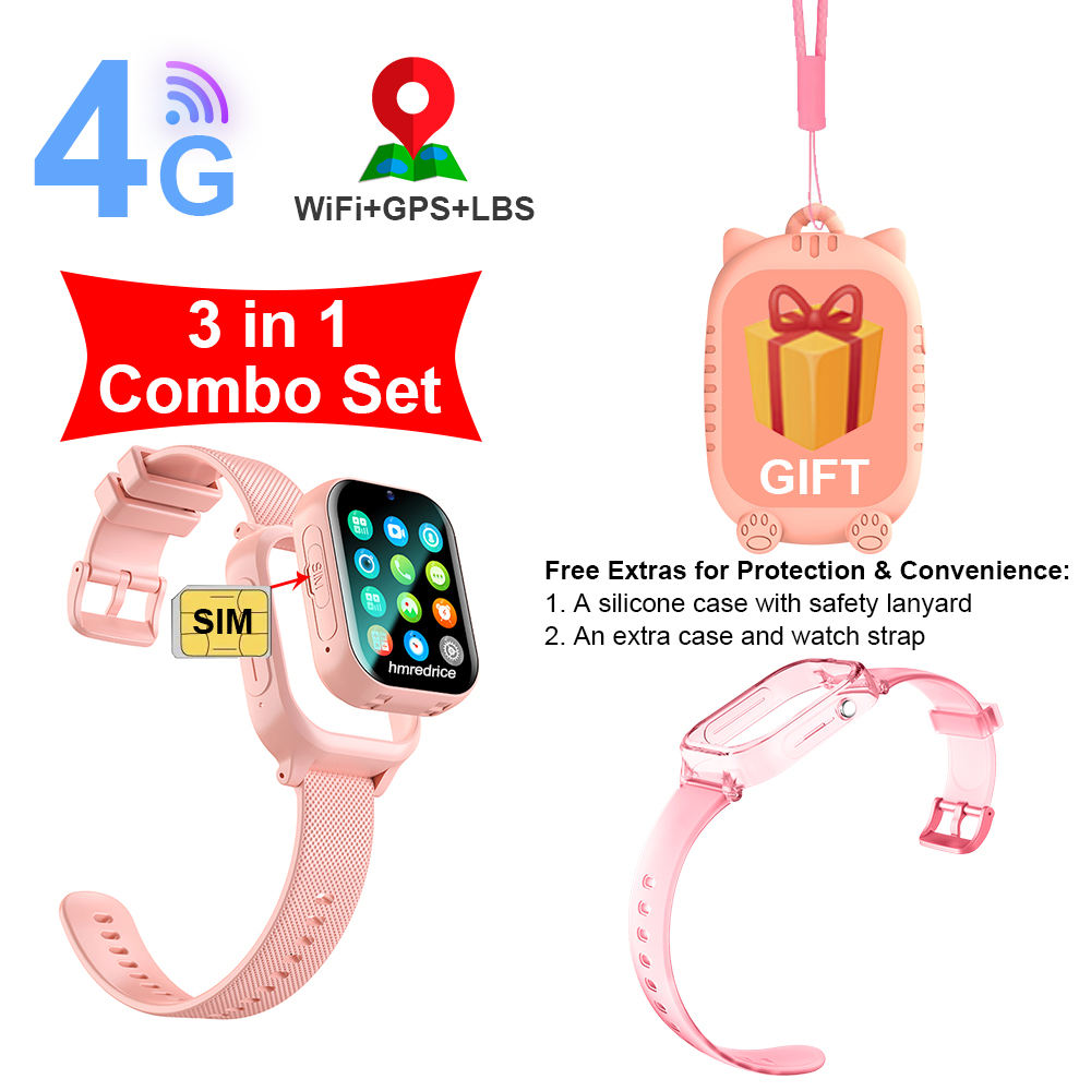 Ensemble combiné 3 en 1 rose