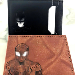 Dompet Kartu Kulit Promosi 2025, Kulit Vegan Warna-warni, Dompet Kartu Kulit Tipis dengan logo - Product Image 1