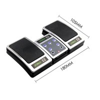 BT Page Turner Wireless Music Pedal for Guitar Violin Piano Rechargeable Electronic Music Sheet Flipping Musical Instrument Acce