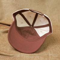 Casquette de baseball à 6 panneaux en coton pur à bord court, broderie 3D, livraison directe d'usine, personnalisable, nouvelle collection