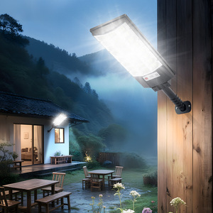 Lámpara Solar para Calle Harumori de 200W QS-RK137C con Sensor de Movimiento, Lámpara de Pared para Exteriores - Product Image 2