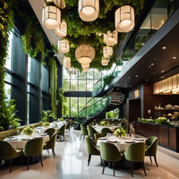 Hochwertiges Luxuriöses Modernes Quadratisches Restaurant- & Café-Esstisch-Set mit Stühlen Marmorplatte für Wohnzimmer
