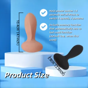 Siliconen Anale Vibrator Voor Mannen En Vrouwen Waterdicht Ipx7 Usb-Oplaadbaar Met 25 Frequenties-Unisex Seksspeeltje - Product Image 6